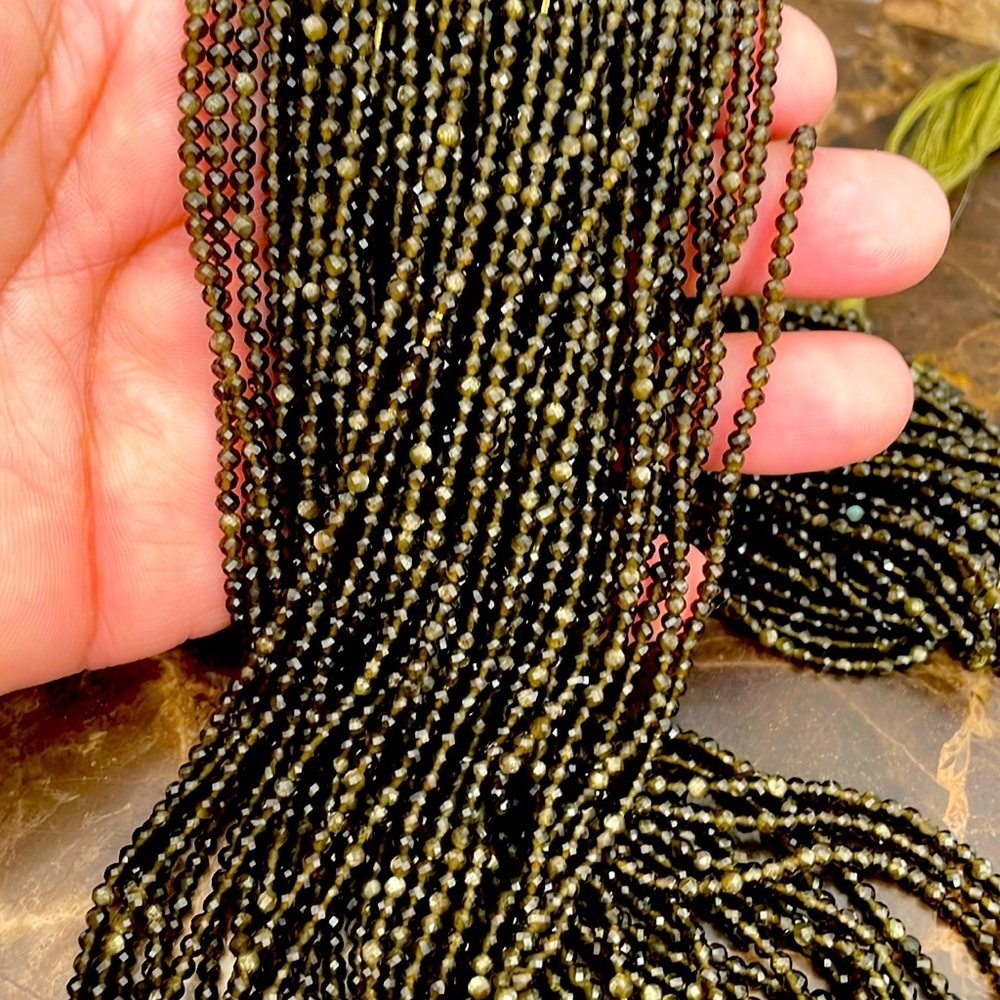 Cat Eye Gemstones 2mm